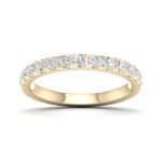 14K White Gold 0.50CT Lab Diamond Band