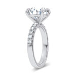 14K 4.50CT Certified Lab Grown Engagement Ring - Image 2