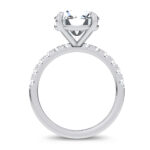 14K 4.50CT Certified Lab Grown Engagement Ring - Image 3