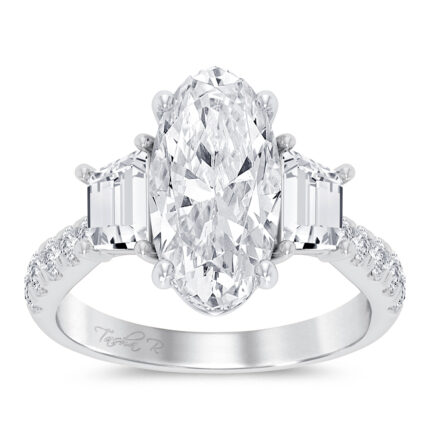 14K 4.33CT Certified Lab Grown Diamond Ring