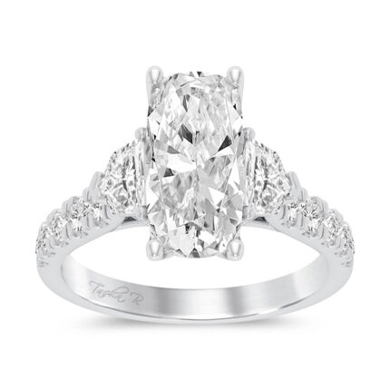 14K 4.90CT Certified Lab Grown Diamond Ring