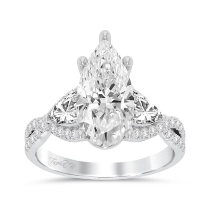 14K 3.90CT Certified Lab Grown Diamond Ring