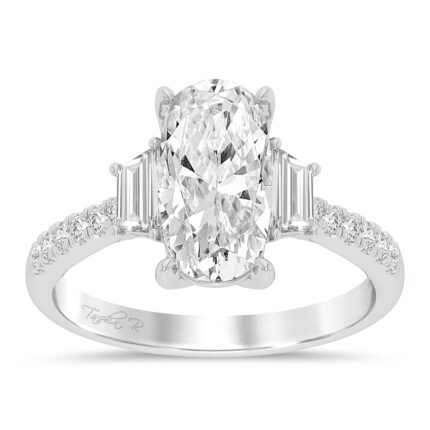 14K 2.79CT Certified Lab Grown Diamond Ring