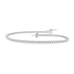 14K White Gold 2.00CT Lab Diamond Bracelet