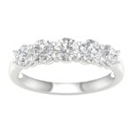 14K White Gold 1.50CT Lab Diamond Ring