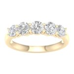 14K White Gold 1.50CT Lab Diamond Ring