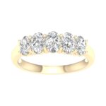 14K White Gold 1.50CT Lab Diamond Ring