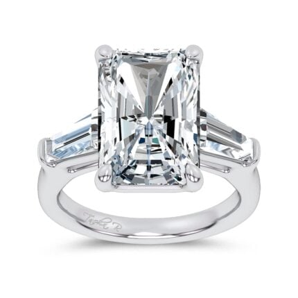 14K 8.40CT Lab Diamond  Ring