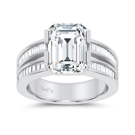 14K 5.46CT Diamond Engagement Ring