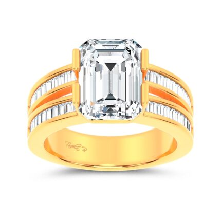 14K 5.46CT Diamond Engagement Ring