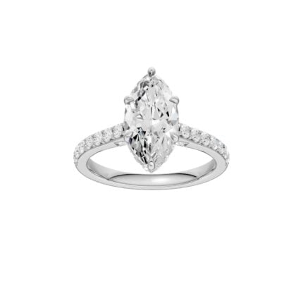14K 2.50CT Lab Grown Diamond Engagement Ring