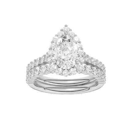 14K 2.00CT DIAMOND BRIDAL SET