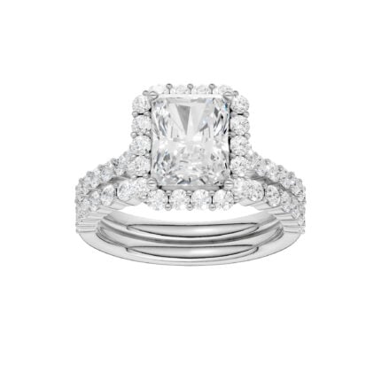 14K 3.00CT DIAMOND BRIDAL SET
