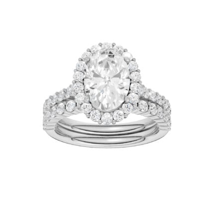 14K 3.00CT DIAMOND BRIDAL SET