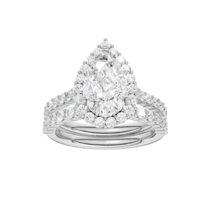 14K 3.00CT DIAMOND BRIDAL SET