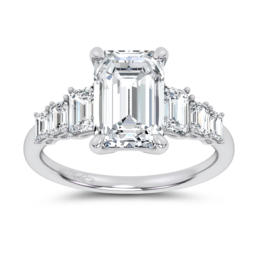 14K 4.06CT Diamond Engagement Ring - Image 1