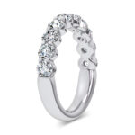 14K White Gold 1.50CT  Lab Diamond Band - Image 2