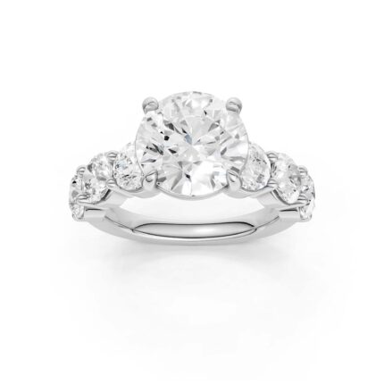14K 7.00CT Lab Grown Diamond Engagement Ring