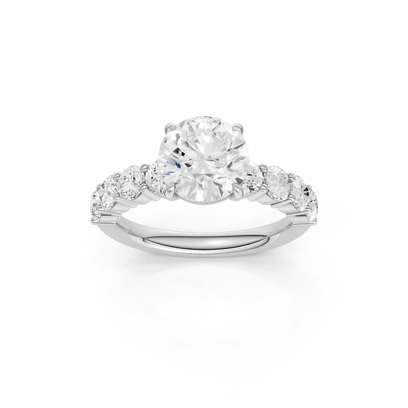 14K 3.00CT Lab Grown Diamond Engagement Ring - Image 1