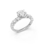 14K 3.00CT Lab Grown Diamond Engagement Ring - Image 4