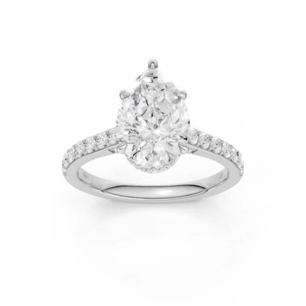 14K 2.50CT Lab Grown Diamond Engagement Ring