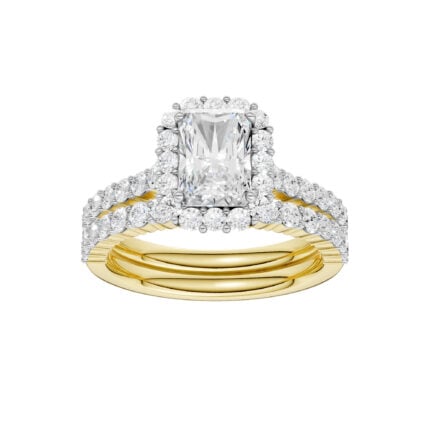 14K 2.00CT DIAMOND BRIDAL SET