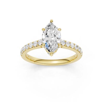 14K 1.50CT Lab Grown Diamond Engagement Ring