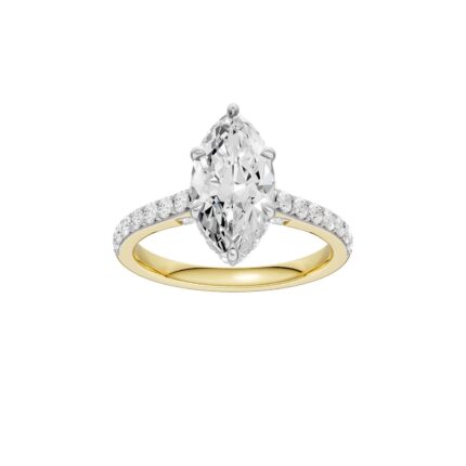 14K 2.50CT Lab Grown Diamond Engagement Ring