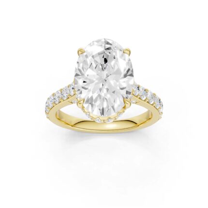 14K 6.00CT Lab Grown Diamond Engagement Ring