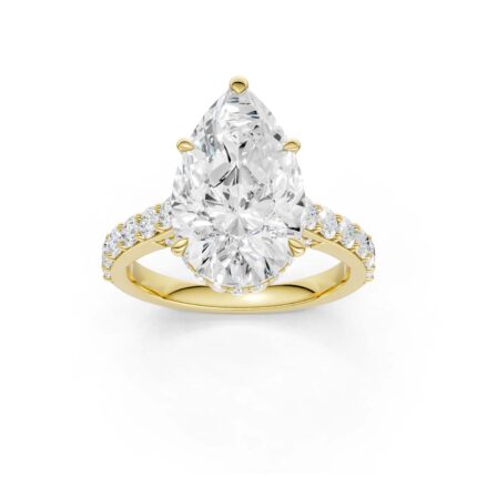 14K 6.00CT Lab Grown Diamond Engagement Ring