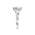 14K 1.00CT Lab Grown Diamond Fancy Ring - Image 2