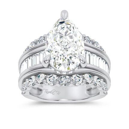 14K 7.33CT Certified Lab Grown Engagement Ring