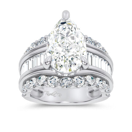 14K 7.33CT Certified Lab Grown Engagement Ring