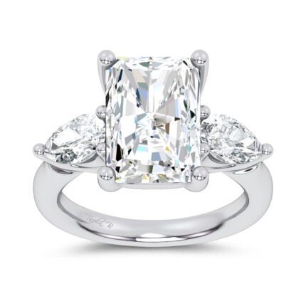 14K 6.00CT Certified Lab Grown Engagement Ring