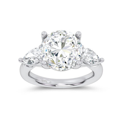 14K 6.00CT Certified Lab Grown Engagement Ring