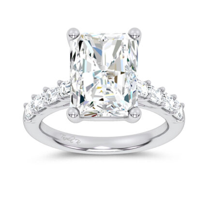 14K 5.72CT  Certified Lab Grown Engagement Ring