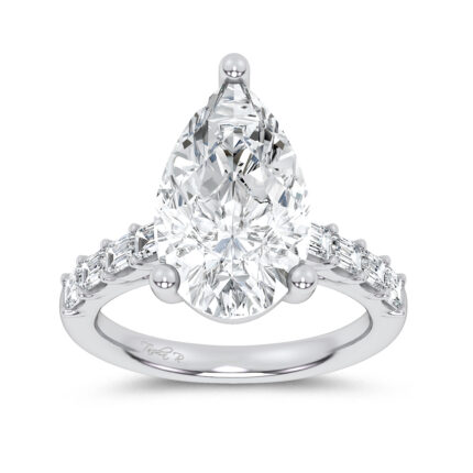 14K 5.72CT Certified Lab Grown Engagement Ring