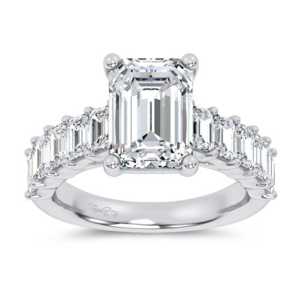 14K 4.79CT Lab Diamond Ring