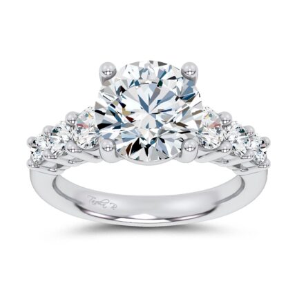 14K 3.93CT Lab Diamond  Ring