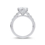 14K 3.64CT Certified Lab Grown Engagement Ring - Image 3