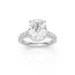 14K 6.00CT Lab Grown Diamond Engagement Ring