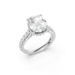 14K 6.00CT Lab Grown Diamond Engagement Ring - Image 4
