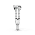 14K 1.00CT Lab Grown Diamond Fancy Ring - Image 3