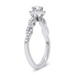 14K 0.33CT Certified Lab Grown Ring - Image 2