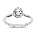 14K 0.33CT Certified Lab Grown Promise Ring
