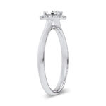 14K 0.33CT Certified Lab Grown Promise Ring - Image 2