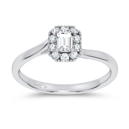 14K 0.33CT Certified Lab Grown Ring