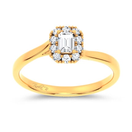 14K 0.33CT Certified Lab Grown Ring