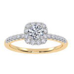 10K 0.50CT Lab Grown Promise Ring