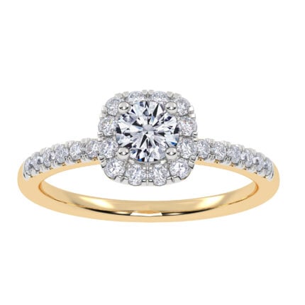10K 0.50CT Lab Grown Promise Ring